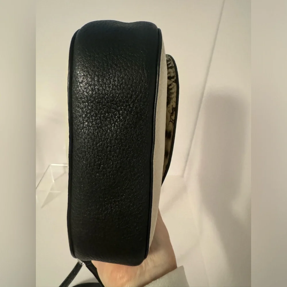 #201 Michael Michael Kors Python Half Dome Small Crossbody Bag - Picture 14 of 16